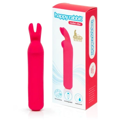 Afbeelding van Happy Rabbit Oplaadbare Vibrerende Bullet Roze
