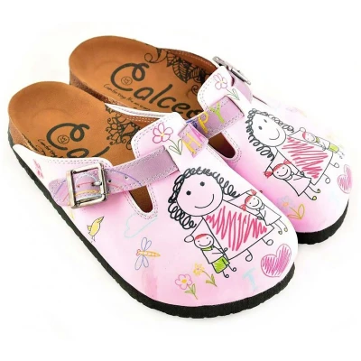 Afbeelding van GOBY Happy Clogs Slippers Hoge kwaliteit Handmade Maat 41