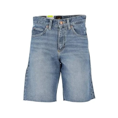 Afbeelding van Lee Rider Loose Short Jeansshort, Dames, Maat: 27, Down the river