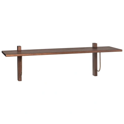 Afbeelding van Audo Copenhagen Corbel Wandplank 100x30 Donker Eiken