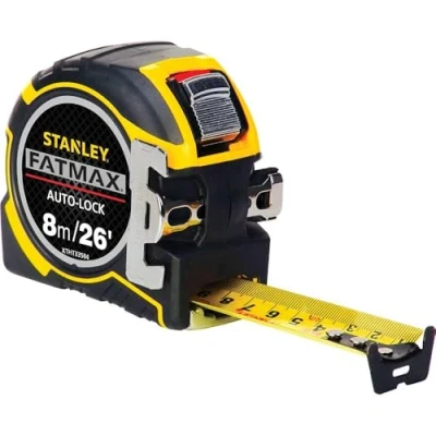 Afbeelding van Stanley ZSTA 0 33 504 STA033504 FatMax Autolock Pocket Tape 8m/26ft (breedte 32mm) Pro 8 m/26 ft, veelkleurig