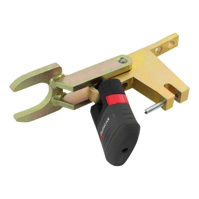 Afbeelding van Doublelock disselslot geremd Type B SCM Webshop BouwmanAanhangwagens.nl