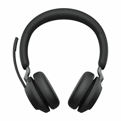 Afbeelding van Jabra Evolve2 65 UC On Ear headset Telefoon Bluetooth Stereo Zwart Volumeregeling, Indicator voor batterijstatus, Microfoon uitschakelbaar (mute)