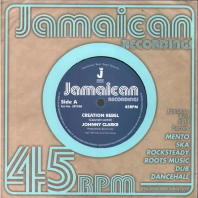 Afbeelding van Johnny Clarke Creation Rebel/Version (Single)