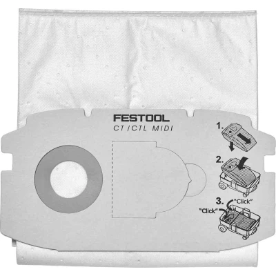 Afbeelding van Festool SC FIS CT MIDI/5 selfclean filterzak