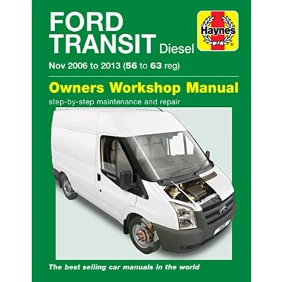 Afbeelding van Ford Transit Diesel (06 13) Haynes Repair Manual: 41426