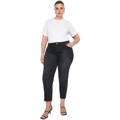 Afbeelding van Trendyol TBBAW24CJ00050 Volwassenen Vrouwen Zwart 44