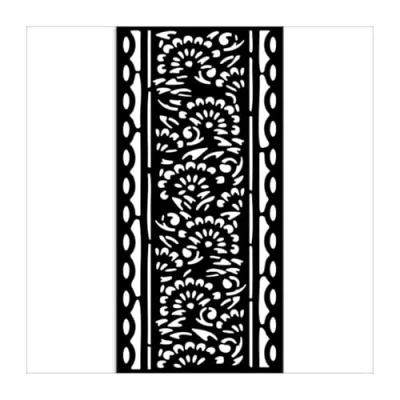 Afbeelding van Stamperia Dikke stencils voor plakboeken, albums, kaarten, bullet journals en meer, flexibel materiaal, gemakkelijk te reinigen, perfect hobby&#039;s, ambachten geschenken (soort reizen, strepen)