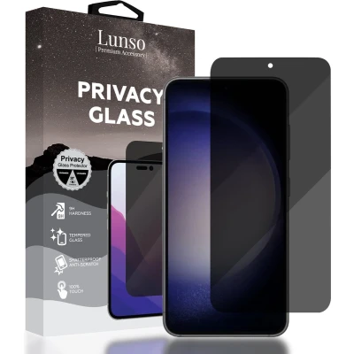 Afbeelding van Lunso Geschikt voor Samsung Galaxy S23 Plus / S23+ Privacy Glass Screen protector