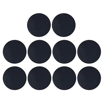 Afbeelding van 10 Stuks Bbq Grill Mat, Diameter 24 Cm Ronde Non Stick Koken Mat Teflon Herbruikbare Hittebestendig Barbecue Bakken Matten