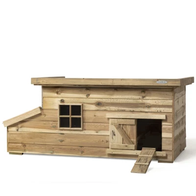 Afbeelding van Voldux Kippenhok Fenne 190x75x78 cm Naturel
