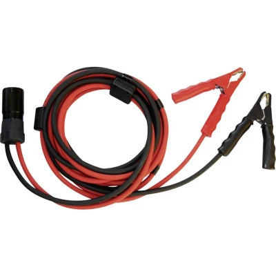 Afbeelding van SET® TS 170 Startkabels 35 mm² Koper 5.00 m NATO stekker, Met plaatstaal tangen, geïsoleerde accuklemmen