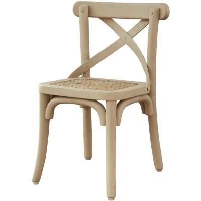 Afbeelding van LOBERON Kinderstoel Sourila beige