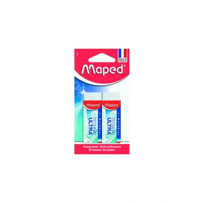 Afbeelding van Maped Gum Technic Ultra Classic, Blister Met 2 Stuks