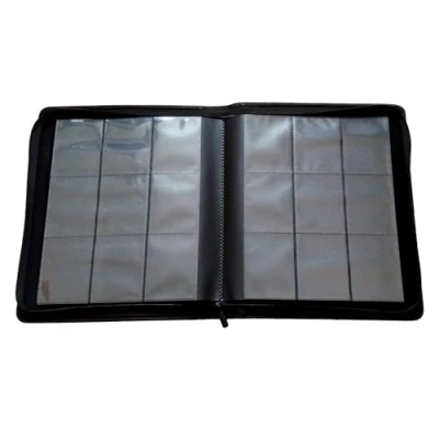 Afbeelding van Docsmagic.de Premium Toploader Zip Album Black 252 Pockets