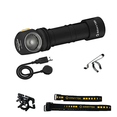 Afbeelding van ArmyTek Wizard C2 Magnet White Hoofdlamp werkt op een accu LED Met magneethouder 1200 lm 4800 h 64 g