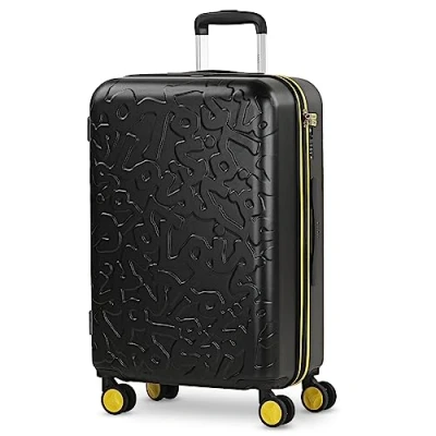 Afbeelding van Lois Set van 60/70 cm, koffer, uniseks, volwassenen, zwart, 67 cm 78 2 stuks, Zwart (zwart), + Sport.