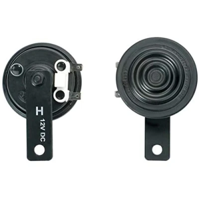 Afbeelding van HELLA VALUEFIT Claxon S70 12V 105dB(A) Frequentiebereik: 420Hz Hoge toon Electrisch ECE Behuizingskleur: Zwart Platte stekkeraansluiting Aantal: 1 3AL 922 196 011