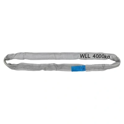 Afbeelding van Petex 47204218 Rondstrop Werklast (WLL): 4 t Grijs EN 1492 2 DIN
