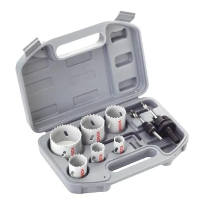 Afbeelding van Bosch 2608580868 9 delige gatzagenset voor elektriciens in koffer