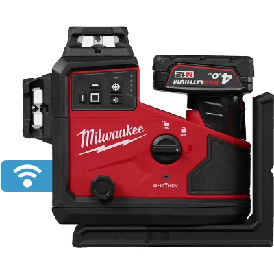 Afbeelding van Milwaukee A3PLO 401C M12 Automatische driedimensionale laser