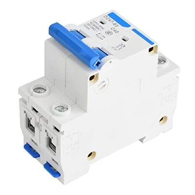 Afbeelding van 40A installatieautomaat DZ47 63 2P 400V AC lekbeveiliging luchtschakelaar
