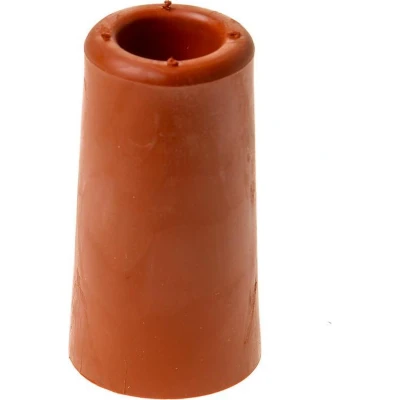 Afbeelding van Deurbuffer / deurstop rood 75mm