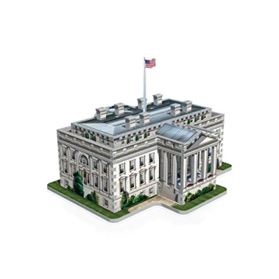 Afbeelding van Wrebbit 3d Puzzel White House 490 Stukjes
