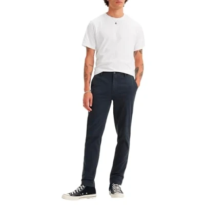 Afbeelding van Levi&#039;s heren XX slim fit chino met stretch in de kleur Blauwgrijs, maat: W28/L32
