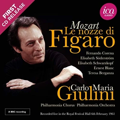 Afbeelding van Philharmonia Orchestra, Carlo Maria Giulini Mozart: Le Nozze Di Figaro, K. 492 (Live) (2 CD)