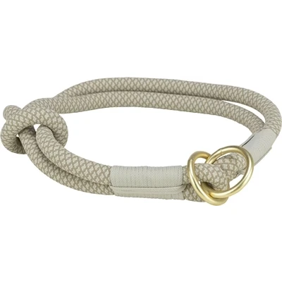 Afbeelding van Trixie Halsband Hond Soft Half Slip Grijs / Lichtgrijs 50X1 CM