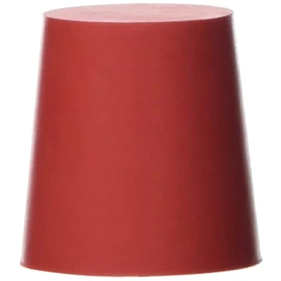 Afbeelding van neoLab 1 1019 rubberen stop, 29 mm x 23 mm, 30 hoog, rood (verpakking van 5)