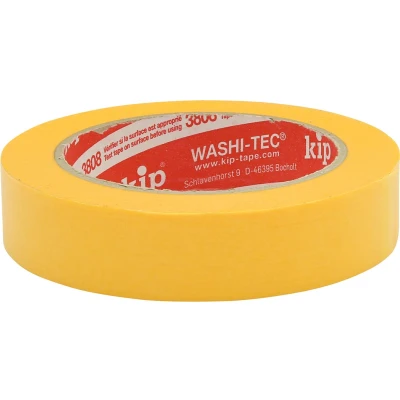Afbeelding van Kip Afdekband glad geel lengte 50 m breedte 18 mm rol 12 stuks 3808