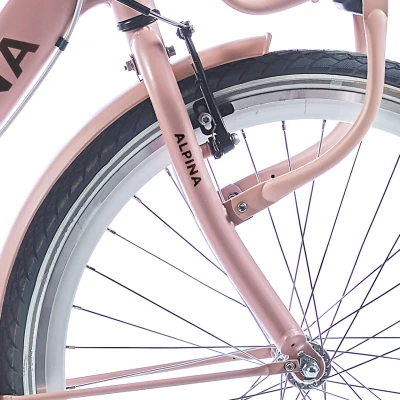 Afbeelding van Alpina Voorvork 24 Clubb desert pink matt