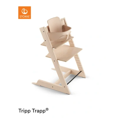 Afbeelding van Tripp Trapp® High Chair Bundle + Baby Set Natural