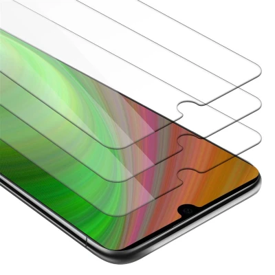 Afbeelding van Cadorabo 3x Screenprotector geschikt voor Huawei P30 in KRISTALHELDER Tempered Display Pantser Film beschermglas