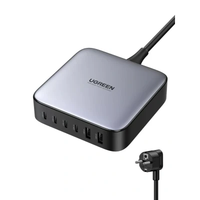 Afbeelding van Ugreen Nexode 200W 6 Port USB Desk Charger space grey 40914
