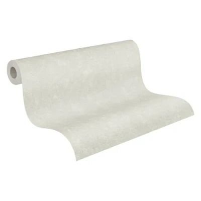 Afbeelding van A.S. Création Behang grijs lichtgrijs Casual Living wandbehang 393393 hoogwaardig effen vliesbehang voor slaapkamer 10,05 m x 0,53 Made in Germany