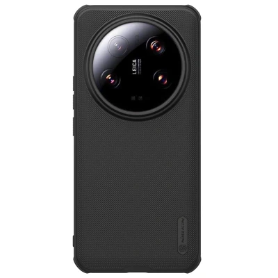 Afbeelding van Xiaomi 14 Ultra Hoesje Kunststof Nillkin Backcover/Hardcase Zwart Telefoonhoesje