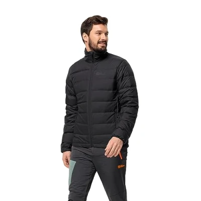 Afbeelding van Jack Wolfskin Ather Gewatteerde jas, Heren, Maat: Medium, Black