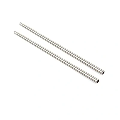 Afbeelding van 2 stks 304 Rvs Rechte Pijp Tubing OD 6mm x 2mm ID, Lengte 250mm Capillaire Buis