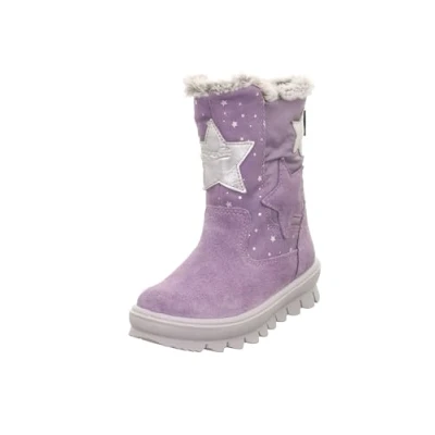 Afbeelding van Superfit Flavia warm gevoerde Gore tex sneeuwlaarzen voor meisjes, Paars Zilver 8510, 37 EU Breed