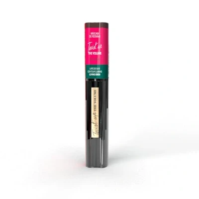 Afbeelding van Bourjois Twist Up The Volume Mascara + Contour Clubbing Pencil Ultra Brown Loving Green