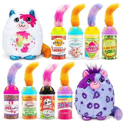Afbeelding van Basicfun Misfittens kattenknuffel serie 2