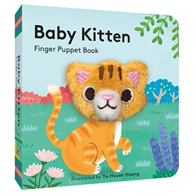 Afbeelding van Baby Kitten: Finger Puppet Book: (Board Book with Plush Cat, Best for Newborns): 20 (Baby Animal Puppets)