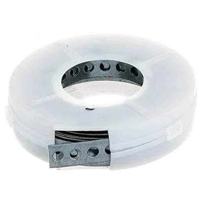 Afbeelding van Alberts 334147 Gaatjesband met of zonder afrolcassette sendzimir verzinkt breedte 12 mm lengte 3 m