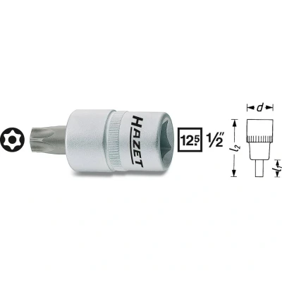 Afbeelding van HAZET 992 T50H Dopsleutel bitinzet 1/2 (12.5 mm)