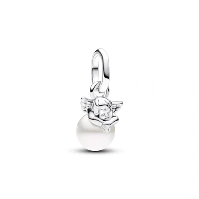 Afbeelding van Pandora ME 793108C01 Cupid Mini Dangle Charm Bedel inStock horloge Goudkleur