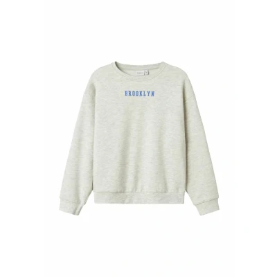 Afbeelding van Name it winter sweater meisjes zwart relaxed fit NkfNevea