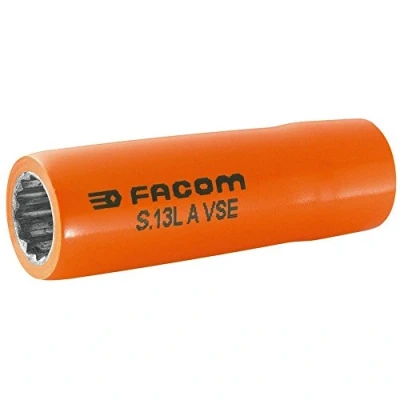 Afbeelding van Facom lange doppen 1/2&quot;; geïsoleerd 13mm S.13LAVSE